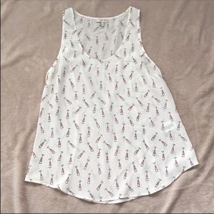 Joie Pink Champagne Silk Blouse